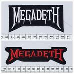 Emblemen,megadeth,rock,band,muziek, patch, Ophalen of Verzenden, Nieuw