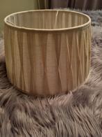 Riviera maison grote lampenkap linnen look, Huis en Inrichting, Ophalen, Crème, 25 tot 50 cm, Rond