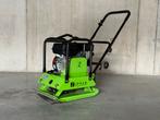 ZIPPER Trilplaat 88KG BENZINE + Rubbermat - Nieuwstaat!, Doe-het-zelf en Verbouw, Gereedschap | Overige machines, Ophalen, Zo goed als nieuw