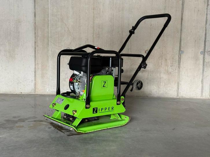 ZIPPER Trilplaat 88KG BENZINE + Rubbermat - Nieuwstaat!, Doe-het-zelf en Verbouw, Gereedschap | Overige machines, Zo goed als nieuw