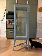 Ikea FABRIKOR blauwe vitrinekast - zeldzaam!, Huis en Inrichting, Ophalen, 50 tot 100 cm, 150 tot 200 cm, 25 tot 50 cm