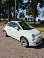 Fiat 500C 0.9 85pk Turbo Twinair 2012 Wit, 16 inch, Auto's, Cabriolet, Wit, Origineel Nederlands, Handgeschakeld