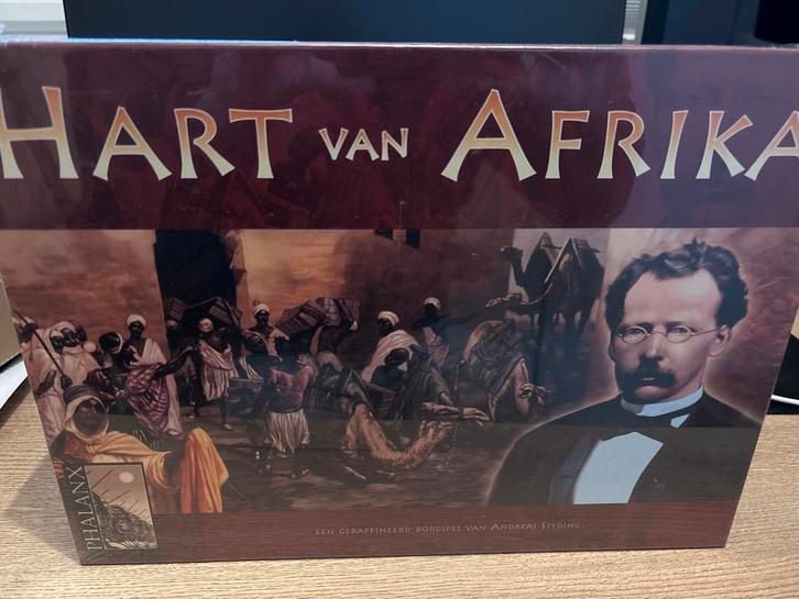 Hart van Afrika - Bordspel - Nieuw in Seal!, Hobby en Vrije tijd, Gezelschapsspellen | Bordspellen, Nieuw, Een of twee spelers