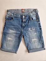 Stoere Vingino spijker kortebroek 170, Kinderen en Baby's, Kinderkleding | Maat 170, Broek, Gebruikt, Ophalen of Verzenden, Vingino