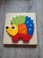 Houten Puzzel Egel, Ophalen of Verzenden, Zo goed als nieuw, Puzzelen