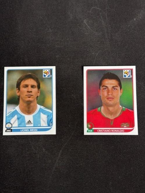 Panini South Africa 2010 Messi&Ronaldo, Verzamelen, Sportartikelen en Voetbal, Nieuw, Poster, Plaatje of Sticker, Buitenlandse clubs