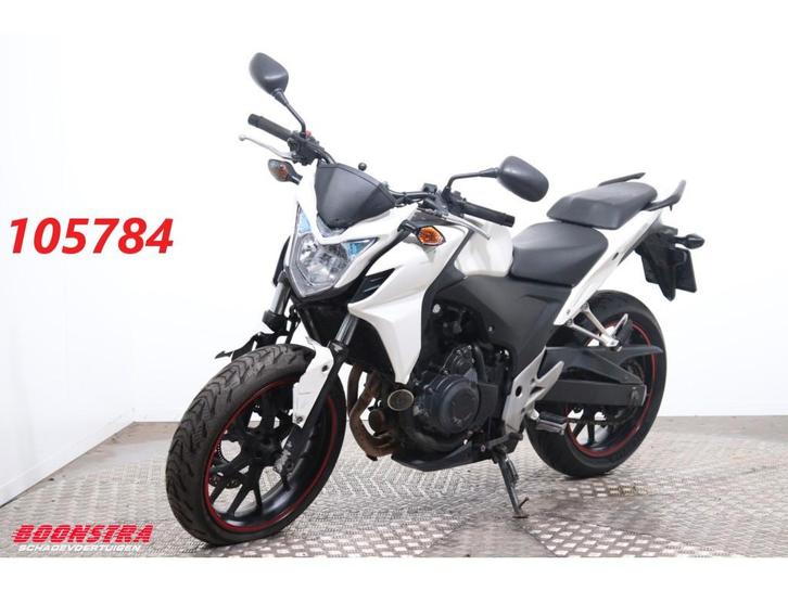 Honda CB 500 F C-ABS Leo Vince (bj 2015), Motoren, Motoren | Schademotoren, Naked bike, Honda, 12 t/m 35 kW, ABS, Sportuitlaat
