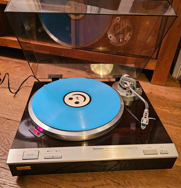 Technics SL-M1 Direct Drive high torque topper Quartz S arm, Audio, Tv en Foto, Platenspelers, Gebruikt, Technics, Ophalen of Verzenden