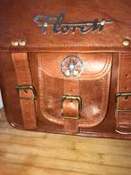 Kreidler/florett tas/koffer met MESSING EMBLEMEN ookin bruin, Ophalen of Verzenden, Zo goed als nieuw