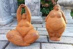 Hele leuke nieuwe gietijzeren dikke dames in twee modellen., Tuin en Terras, Ophalen of Verzenden, Nieuw, Metaal