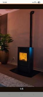 MCZ Face Air Pelletkachel - 6kW - Zwart, Ophalen, Gebruikt, Pelletkachel, Vrijstaand