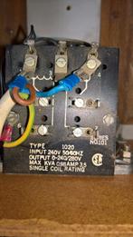 regeltrafo, Transformator of Voeding, Gebruikt, Gelijkstroom of Wisselstroom, Ophalen