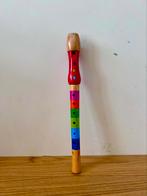Kleurrijke houten kinder blokfluit, Ophalen, Gebruikt