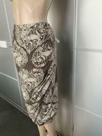 G85 NIEUW: Susskind: mt. S=36 rekbare rok beige/bruin, Bruin, Nieuw, Ophalen of Verzenden, Susskind