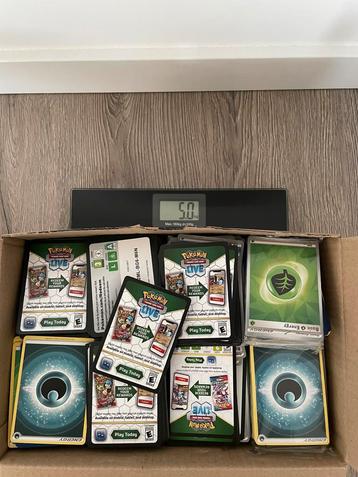 5kg pokemon kaarten beschikbaar voor biedingen