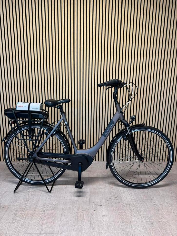Nieuwstaat! Elektrische Gazelle Paris C7/ Bosch/1100km /57Cm, Fietsen en Brommers, Fietsen | Dames | Damesfietsen, Zo goed als nieuw