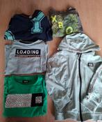 4x shirt lange mouw + 1x vest (110/116), Kinderen en Baby's, Kinderkleding | Maat 116, Terstal, Trui of Vest, Ophalen of Verzenden