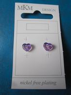 Roze hart oorstekers (NIEUW), Overige materialen, Nieuw, Ophalen of Verzenden, Roze