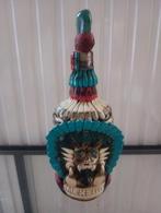 Aztec Mexicaans tequila fles handgemaakt. Volkkunst, Ophalen of Verzenden