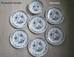 dinerborden + schaal, kobalt blauwe borden Wunsiedel Bavaria, Huis en Inrichting, Keuken | Servies, Ophalen of Verzenden, Zo goed als nieuw