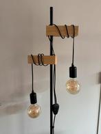 Moderne Staande Lamp met Houten Accenten, Ophalen, Zo goed als nieuw, Hout, 150 tot 200 cm
