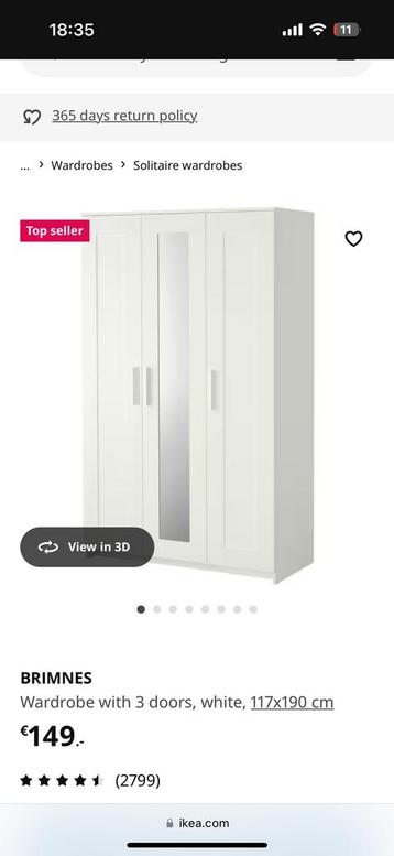 Brimnes closet Ikea