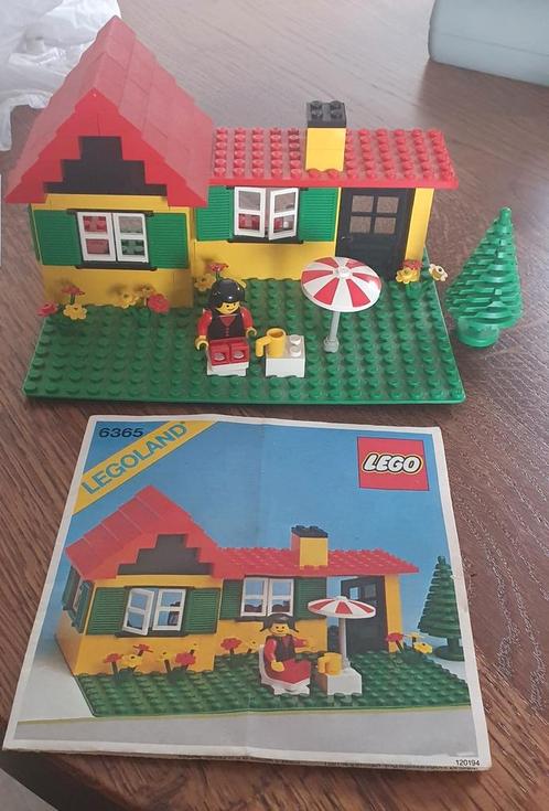 Lego Fabuland 6365 Zomerhuisje (jaren 80), Kinderen en Baby's, Speelgoed | Duplo en Lego, Zo goed als nieuw, Ophalen of Verzenden