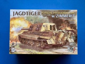 Takom	8012	Jagdtiger Sd.Kfz. 186 Porsche production type w/Z beschikbaar voor biedingen