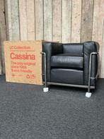 Nieuw Cassina LC2 Design Fauteuil leer, Nieuw, 75 tot 100 cm, Minder dan 75 cm, Metaal