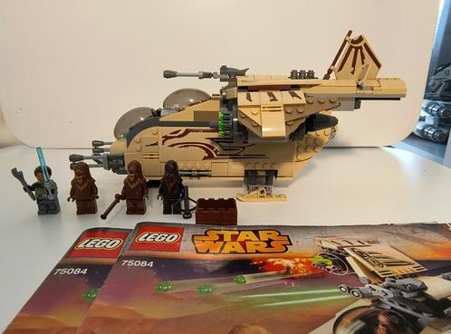 Lego 75084 Star Wars Wookiee Gunship met instructieboekje, Kinderen en Baby's, Speelgoed | Duplo en Lego, Zo goed als nieuw, Lego