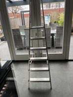 Aluminium Trap - 6 Treden, Doe-het-zelf en Verbouw, Ladders en Trappen, Ophalen, Gebruikt, Trap, Minder dan 2 meter