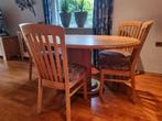 Eethoek ovaal, Huis en Inrichting, Complete eetkamers, Ophalen, Gebruikt, 4 tot 6 stoelen