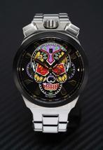 Bomberg Bolt-68 Skull Badass Automatisch Horloge, Afstand, Zwart, Ophalen of Verzenden, Zo goed als nieuw