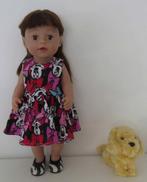 poppenkleertjes babypop born 43cm (jurk ), Verzenden, Nieuw, Babypop