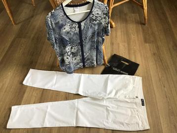 GERRY WEBER!Lúxe Broek 44/46&MONA! LúxeTop.Kwaliteit! Sámen: beschikbaar voor biedingen