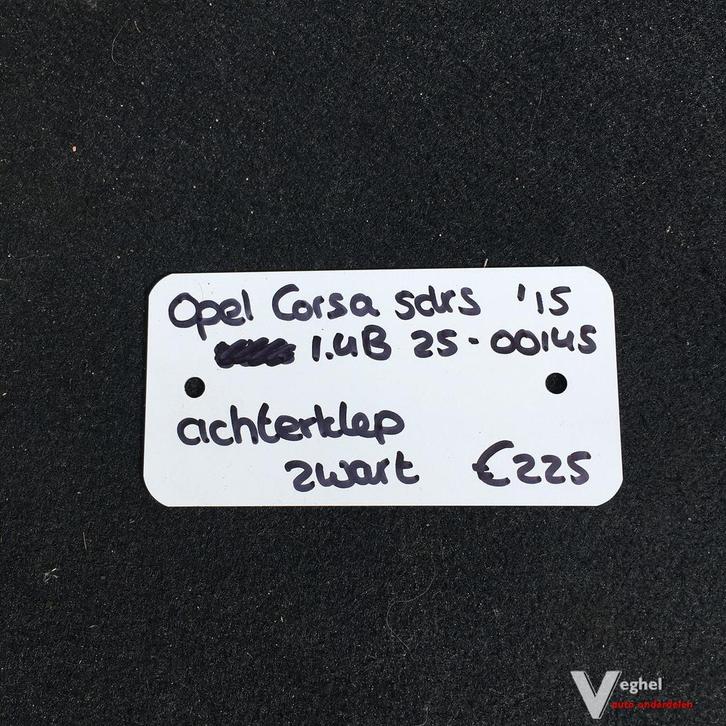 Opel Corsa E 5 drs 1.4B 2500145 2015  Achterklep, Auto-onderdelen, Carrosserie en Plaatwerk, Achterklep, Achter, Gebruikt, Ophalen