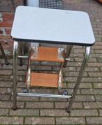 Formica trapkruk  jaren '70, Ophalen of Verzenden, Gebruikt, Metaal, Vintage