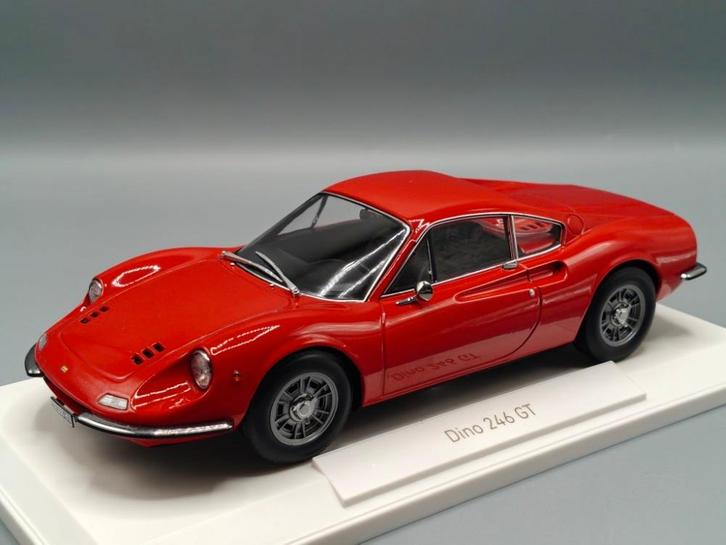 Norev 1:18 Modelauto - Ferrari Dino 246 GT (1968) NEW + OVP, Hobby en Vrije tijd, Modelauto's | 1:18, Nieuw, Auto, Norev, Ophalen of Verzenden