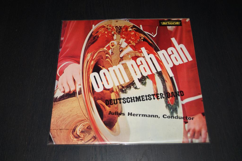 LP Deutschmeister Band - Oom-pah-pah  - krasvrij 1548, Ophalen, Zo goed als nieuw, 12 inch