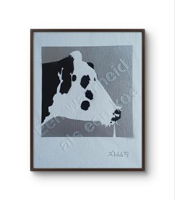 Klaas - Unieke Koe Stencil Art beschikbaar voor biedingen