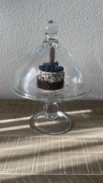 Glazen stolp met decoratie, Ophalen, Zo goed als nieuw