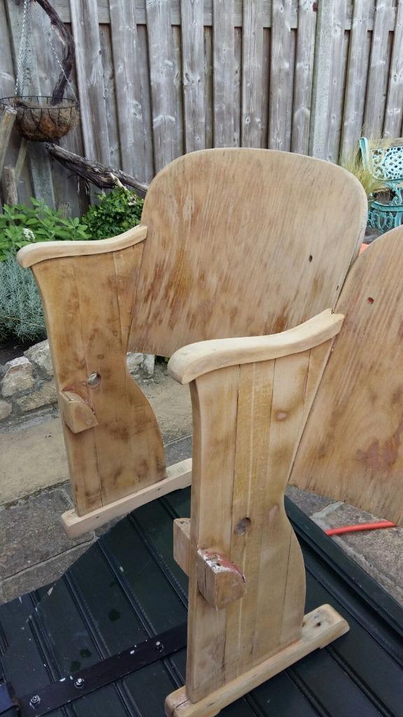 Bioscoopbank, Huis en Inrichting, Overige Huis en Inrichting, Gebruikt, Ophalen