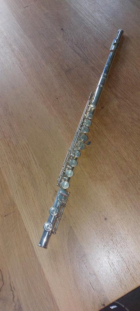 Dwarsfluit Yamaha, Muziek en Instrumenten, Blaasinstrumenten | Dwarsfluiten en Piccolo's, Gebruikt, Dwarsfluit, Met koffer of tas