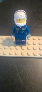 Lego Minifiguur  062 Helicopter Piloot met map, Ophalen of Verzenden, Gebruikt, Losse stenen, Lego