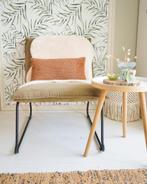 Fauteuil Cooper Leen Bakker, groen, Ophalen, Gebruikt, Minder dan 75 cm, Stof