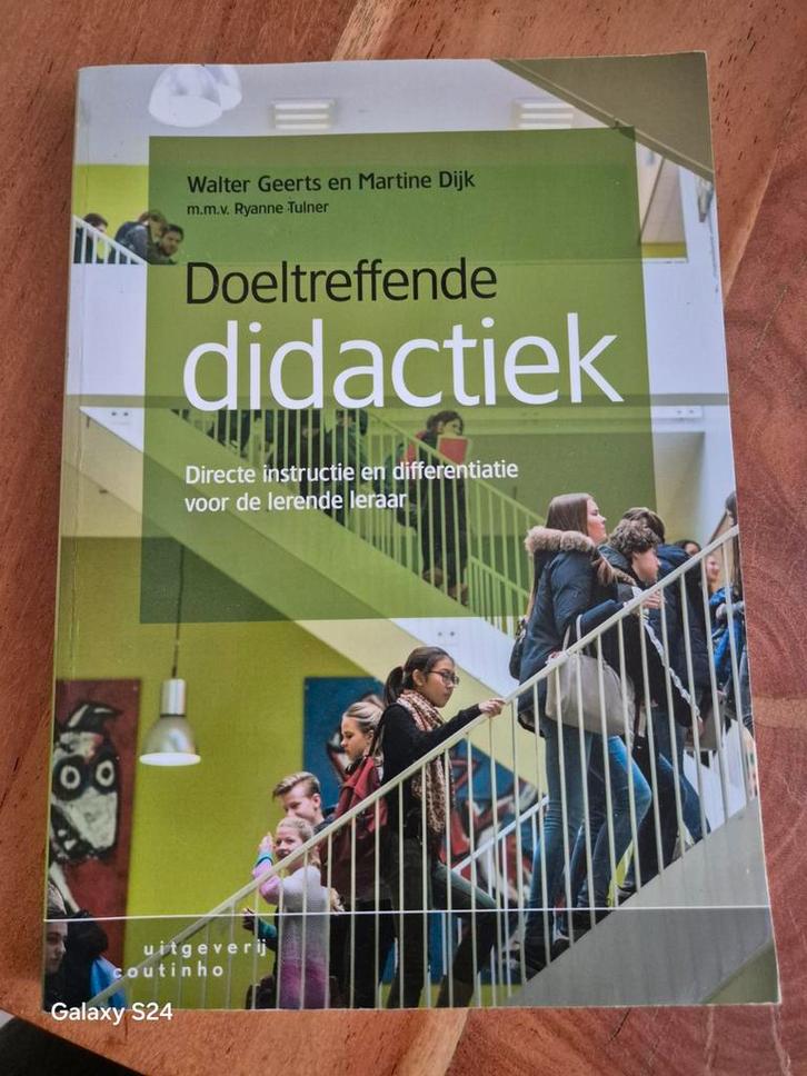 Doeltreffende didactiek - Geerts & Dijk, Boeken, Schoolboeken, Zo goed als nieuw, Overige vakken, Overige niveaus, Ophalen of Verzenden