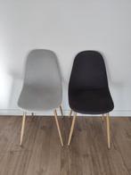 Eetkamerstoelen, Ophalen, Gebruikt, Zwart, Metaal