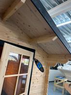 Z.g.a.n. blokhut, tuinhuisje 3x3, Tuin en Terras, Tuinhuizen, 200 tot 400 cm, Zo goed als nieuw, Hout, Ophalen
