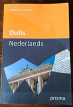 Prisma pocketwoordenboek Duits-Nederlands, Prisma of Spectrum, J.A.H. van Gemert, Ophalen of Verzenden, Duits