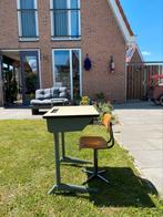 Oud schoolbankje, Kinderen en Baby's, Kinderkamer | Inrichting en Decoratie, Ophalen, Gebruikt
